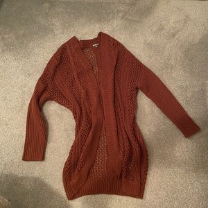 Burnt Orange Cardigan